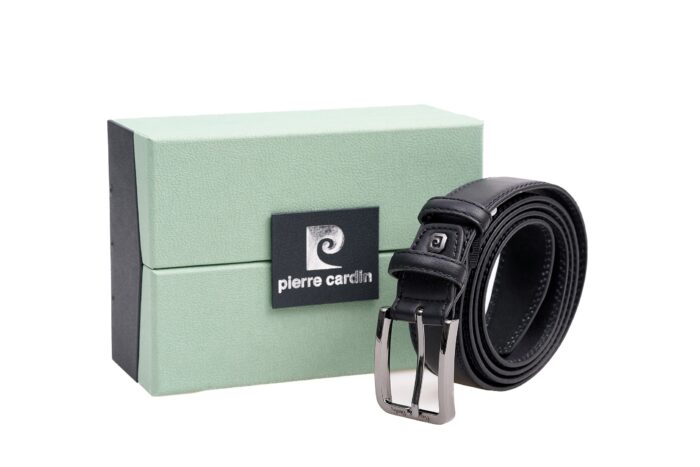 PIERRE CARDIN MEN'S LEATHER BELT - GG33 2508 - Image 2