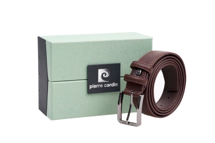 PIERRE CARDIN MEN'S LEATHER BELT - GG33 2508 - Image 3