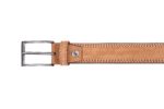 PIERRE CARDIN DOUBLE STITCHING BELT IN GENUINE SUEDE LEATHER - C203 - Image 5