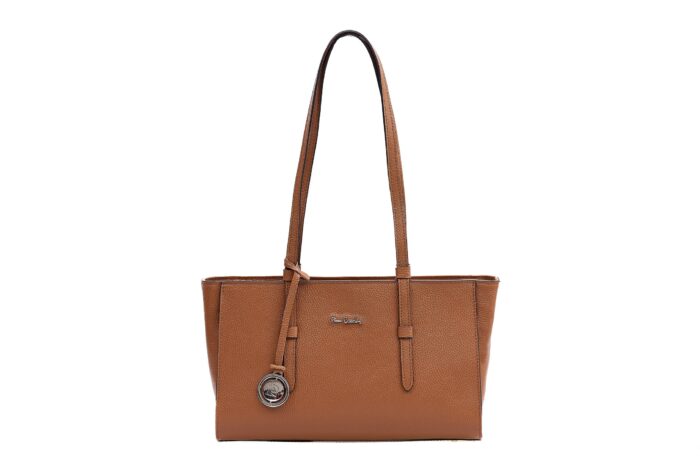 PIERRE CARDIN GENUINE LEATHER SHOPPING BAG - 1984 DOLLAR - Image 4