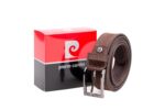 PIERRE CARDIN DOUBLE STITCHING BELT IN GENUINE SUEDE LEATHER - C203 - Image 10