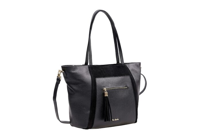 PIERRE CARDIN SHOULDER BAG IN GENUINE LEATHER AND SUEDE - 55106 DOLLARO - Image 7