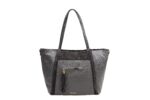 PIERRE CARDIN SHOULDER BAG IN GENUINE LEATHER AND SUEDE - 55106 DOLLARO