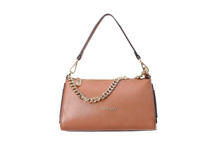 PIERRE CARDIN GENUINE LEATHER SHOULDER BAG WITH SHOULDER STRAP - 1985 DOLLAR - Image 2