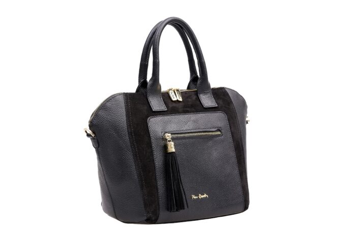 PIERRE CARDIN SHOULDER BAG IN GENUINE LEATHER AND SUEDE - 55105 DOLLARO - Image 8