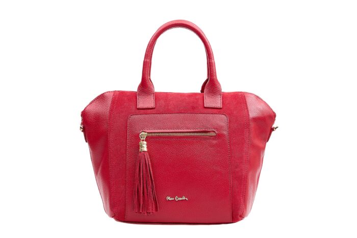 PIERRE CARDIN SHOULDER BAG IN GENUINE LEATHER AND SUEDE - 55105 DOLLARO - Image 3