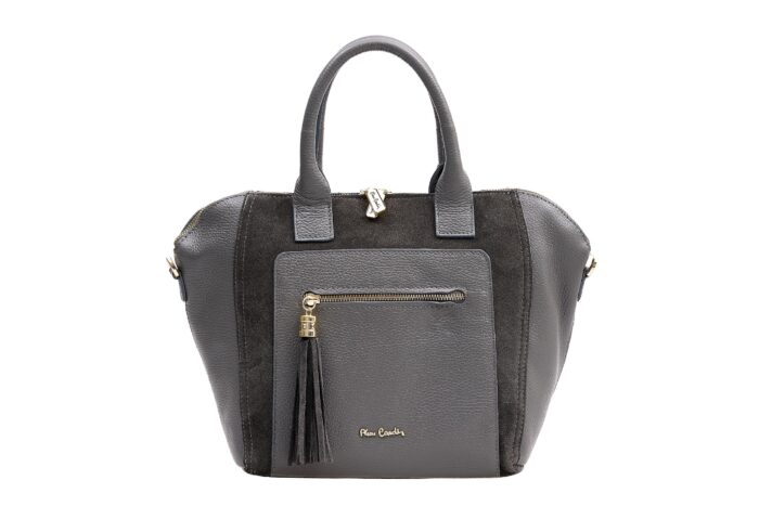 PIERRE CARDIN SHOULDER BAG IN GENUINE LEATHER AND SUEDE - 55105 DOLLARO - Image 5