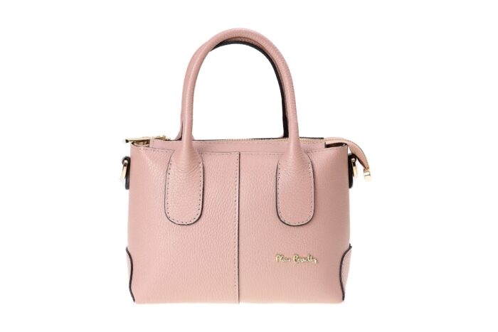 PIERRE CARDIN REAL LEATHER HANDBAG WITH SHOULDER STRAP - 1986 DOLLAR - Image 1
