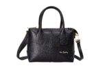 PIERRE CARDIN REAL LEATHER HANDBAG WITH SHOULDER STRAP - 1986 DOLLAR - Image 7