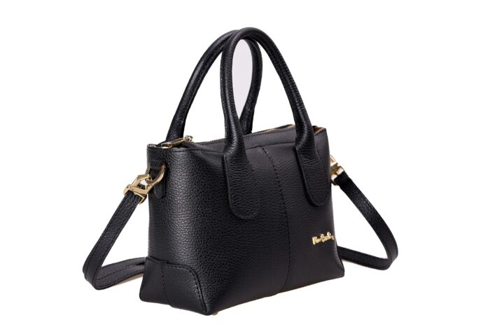 PIERRE CARDIN REAL LEATHER HANDBAG WITH SHOULDER STRAP - 1986 DOLLAR - Image 8