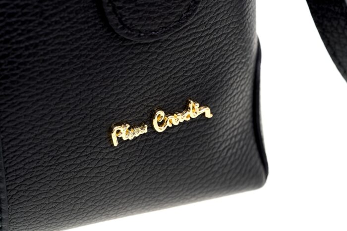 PIERRE CARDIN REAL LEATHER HANDBAG WITH SHOULDER STRAP - 1986 DOLLAR - Image 10