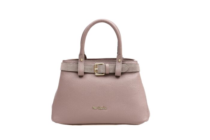 PIERRE CARDIN SHOULDER BAG IN GENUINE LEATHER AND SUEDE - 55103 DOLLARO - Image 2