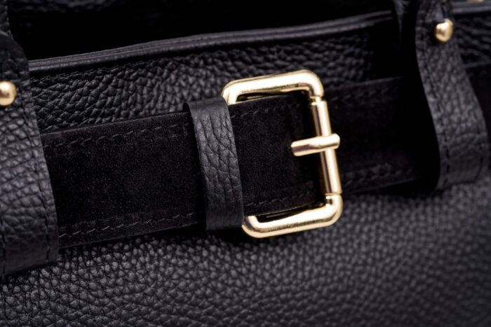 PIERRE CARDIN SHOULDER BAG IN GENUINE LEATHER AND SUEDE - 55102 DOLLARO - Image 8