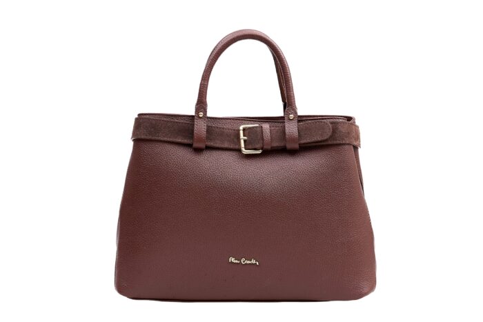 PIERRE CARDIN SHOULDER BAG IN GENUINE LEATHER AND SUEDE - 55102 DOLLARO - Image 5