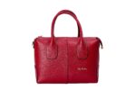PIERRE CARDIN REAL LEATHER HANDBAG WITH SHOULDER STRAP - 1987 DOLLAR