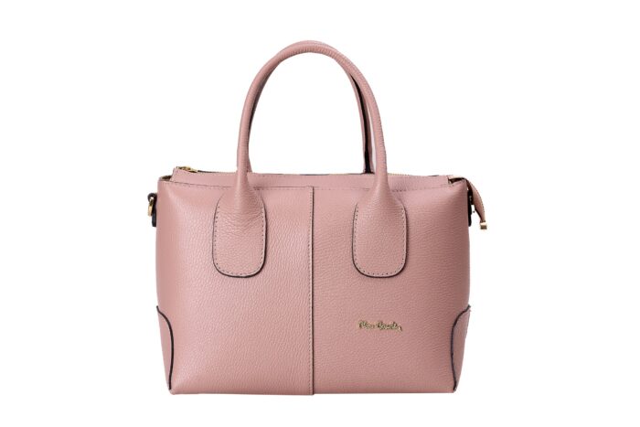 PIERRE CARDIN REAL LEATHER HANDBAG WITH SHOULDER STRAP - 1987 DOLLAR - Image 2
