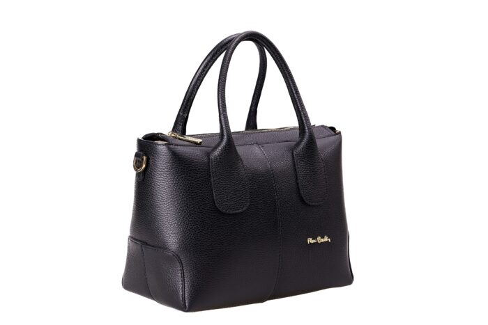PIERRE CARDIN REAL LEATHER HANDBAG WITH SHOULDER STRAP - 1987 DOLLAR - Image 8