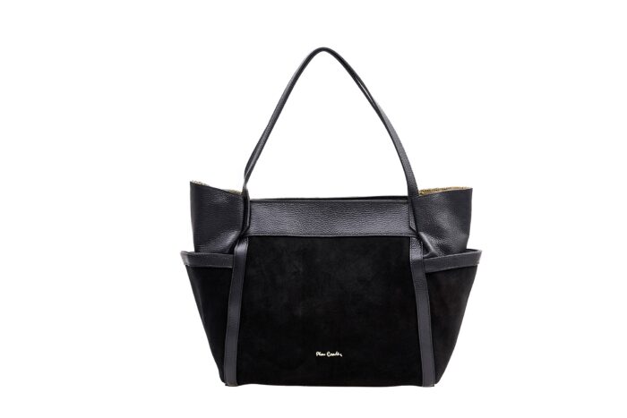 PIERRE CARDIN SHOULDER BAG IN GENUINE LEATHER AND SUEDE - 55101 DOLLARO - Image 6