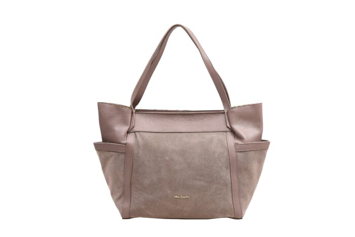 PIERRE CARDIN SHOULDER BAG IN GENUINE LEATHER AND SUEDE - 55101 DOLLARO - Image 5