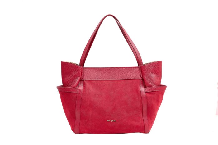PIERRE CARDIN SHOULDER BAG IN GENUINE LEATHER AND SUEDE - 55101 DOLLARO - Image 2