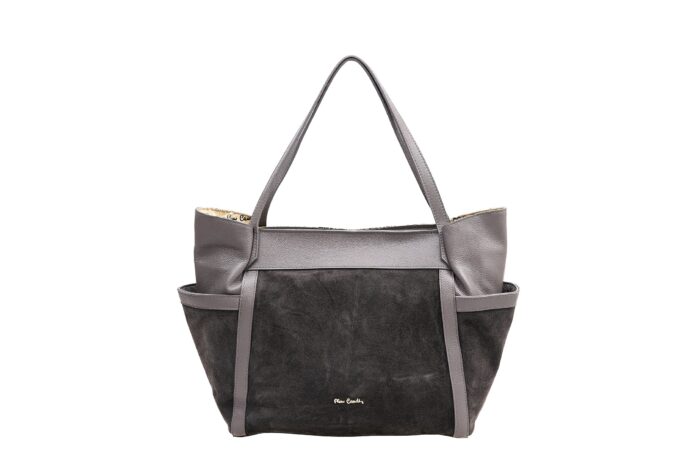 PIERRE CARDIN SHOULDER BAG IN GENUINE LEATHER AND SUEDE - 55101 DOLLARO - Image 1
