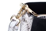 PIERRE CARDIN ECO-LEATHER SUEDE AND PYTHON BAG - MS174 23810 - Image 7