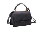PIERRE CARDIN REAL LEATHER HANDBAG WITH SHOULDER STRAP - 1989 DOLLAR - Image 7