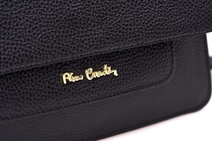 PIERRE CARDIN REAL LEATHER HANDBAG WITH SHOULDER STRAP - 1989 DOLLAR - Image 9