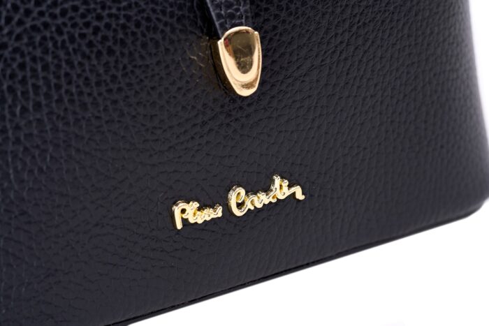 PIERRE CARDIN GENUINE LEATHER SHOULDER BAG WITH SHOULDER STRAP - 1991 DOLLAR - Image 9