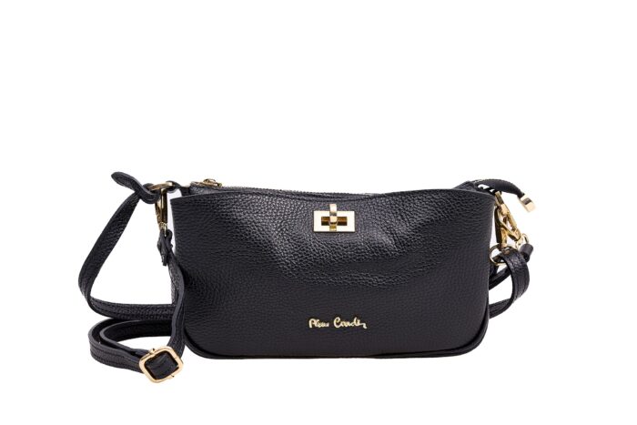 PIERRE CARDIN GENUINE LEATHER SHOULDER BAG WITH SHOULDER STRAP - 1992 DOLLAR - Image 1
