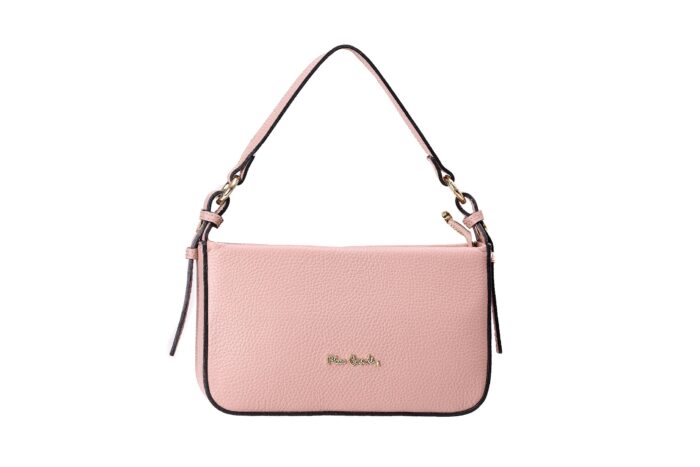 PIERRE CARDIN REAL LEATHER HANDBAG WITH SHOULDER STRAP - 1993 DOLLAR - Image 3