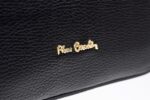 PIERRE CARDIN REAL LEATHER HANDBAG WITH SHOULDER STRAP - 1993 DOLLAR - Image 8