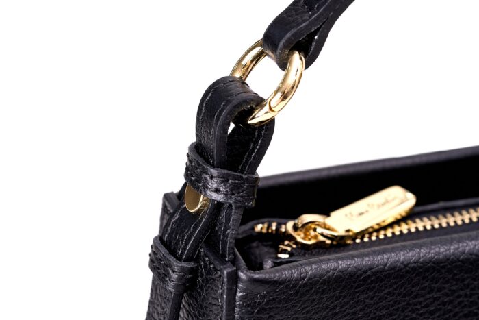 PIERRE CARDIN REAL LEATHER HANDBAG WITH SHOULDER STRAP - 1993 DOLLAR - Image 10