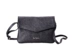 PIERRE CARDIN MINI SHOULDER BAG IN LEATHER - 1994 DOLLAR