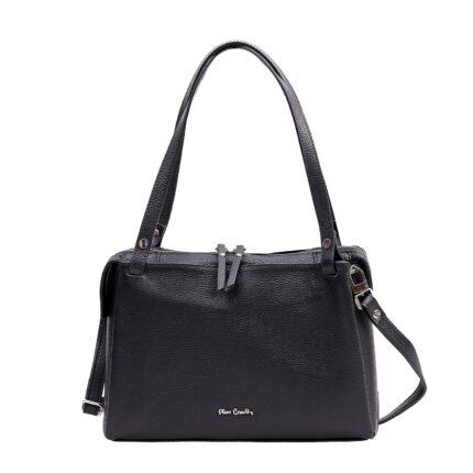 PIERRE CARDIN GENUINE LEATHER SHOULDER BAG WITH SHOULDER STRAP - 1995 DOLLAR