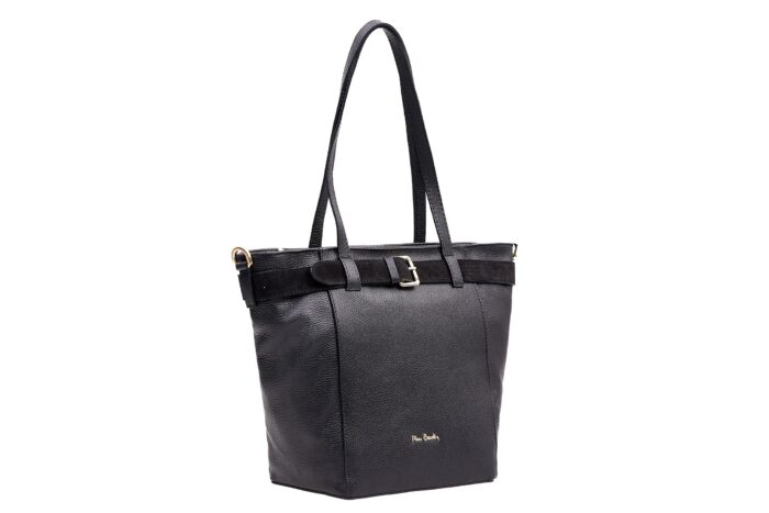 PIERRE CARDIN SHOPPING BAG IN GENUINE LEATHER AND SUEDE - 55104 DOLLARO - Image 7
