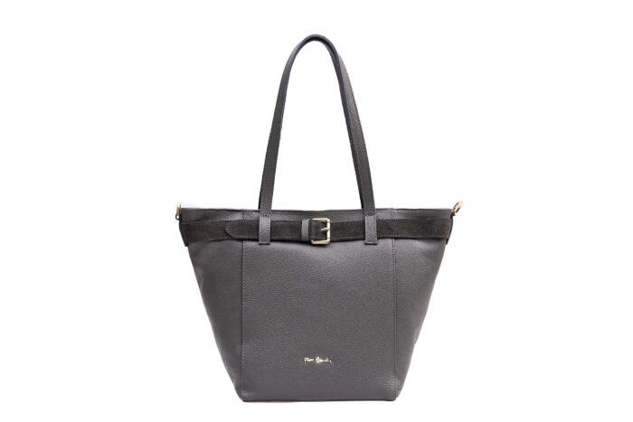 PIERRE CARDIN SHOPPING BAG IN GENUINE LEATHER AND SUEDE - 55104 DOLLARO - Image 3