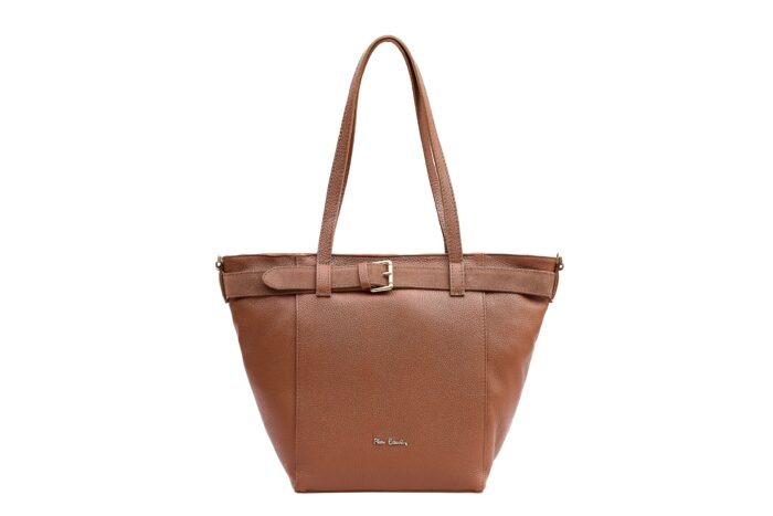 PIERRE CARDIN SHOPPING BAG IN GENUINE LEATHER AND SUEDE - 55104 DOLLARO - Image 6
