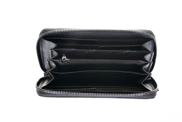 PIERRE CARDIN ECO-LEATHER ZIP-UP PURSE - WX19 8822 - Image 8