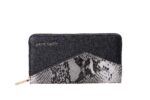 PIERRE CARDIN ECO-LEATHER ZIP-UP PURSE - WX19 8822