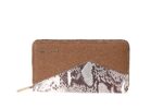 PIERRE CARDIN ECO-LEATHER ZIP-UP PURSE - WX19 8822 - Image 3