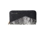 PIERRE CARDIN DOUBLE ZIP CLOSURE ECO-LEATHER PURSE - WX19 8828 - Image 6