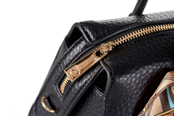 PIERRE CARDIN ECO-LEATHER SHOULDER BAG WITH SHOULDER STRAP - LONG24 0163 - Image 8