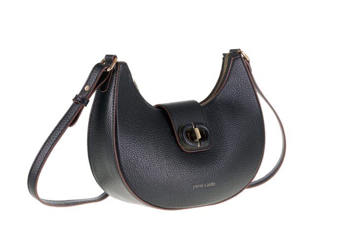 PIERRE CARDIN ECO-LEATHER SHOULDER BAG - OSLO09 1159 - Image 6