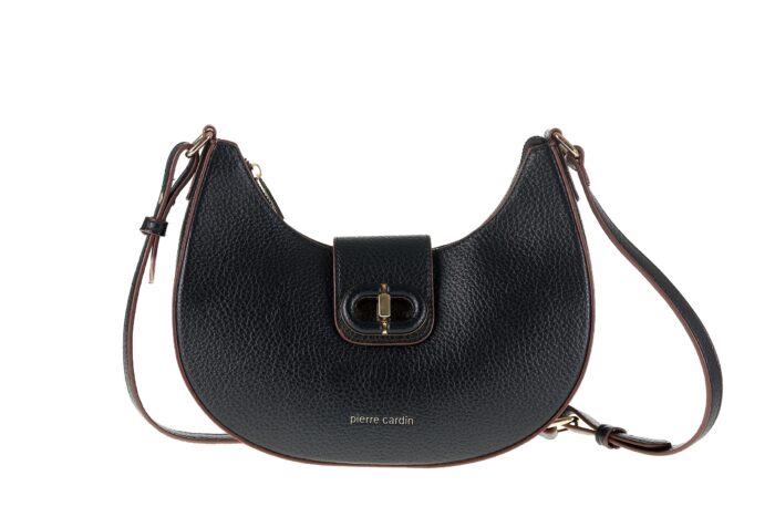 PIERRE CARDIN ECO-LEATHER SHOULDER BAG - OSLO09 1159 - Image 5