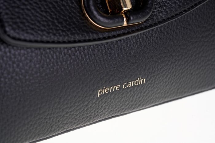 PIERRE CARDIN ECO-LEATHER SHOULDER BAG WITH SHOULDER STRAP - OSLO09 1160 - Image 7