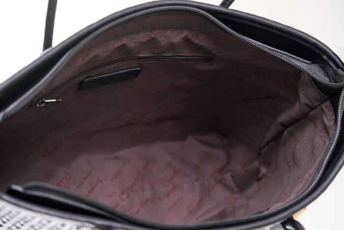 PIERRE CARDIN WOVEN ECO-LEATHER SHOPPING BAG - LONG23 2401 - Image 9