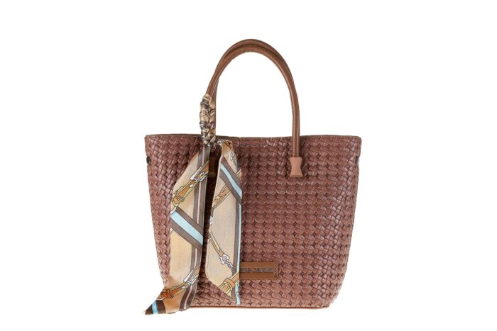 PIERRE CARDIN WOVEN ECO-LEATHER MINI BAG - LONG23 2402 - Image 2