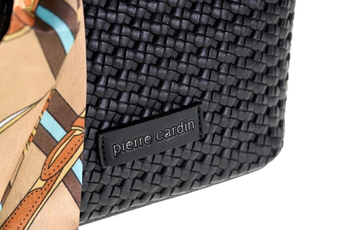 PIERRE CARDIN WOVEN ECO-LEATHER MINI BAG - LONG23 2402 - Image 6
