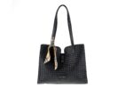 PIERRE CARDIN WOVEN ECO-LEATHER SHOULDER BAG - LONG23 2404 - Image 4